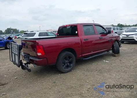 2018 Ram 1500 Express 4X2 5'7 Box из США, поврежденный, VIN 1C6RR6KT6JS350107